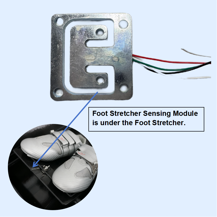Foot Stretcher Sensing Module